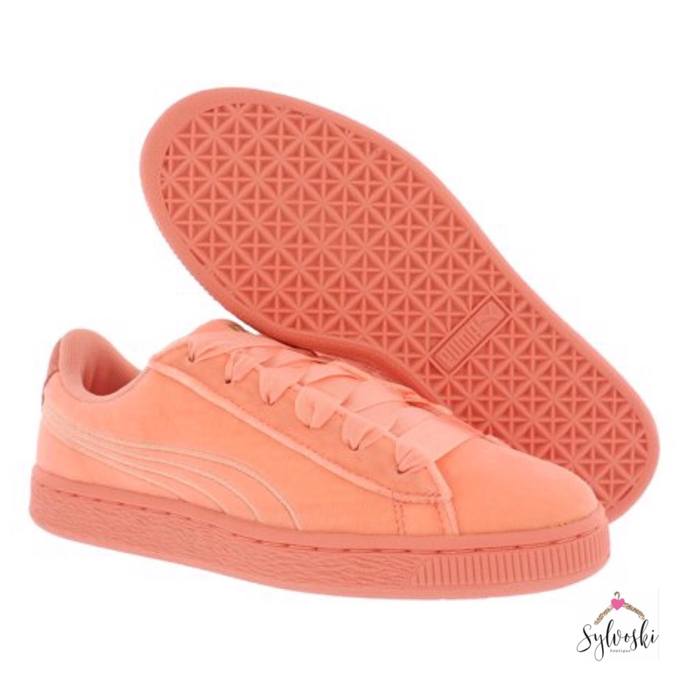 🔥PUMA Basket Classic Grade School Desert Flower NWT - Picture 1 of 8